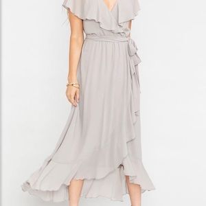 Show Me Your Mumu Jess Ruffle Midi Dress
